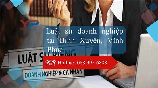 Luật sư Doanh nghiệp tại Bình Xuyên, Vĩnh Phúc